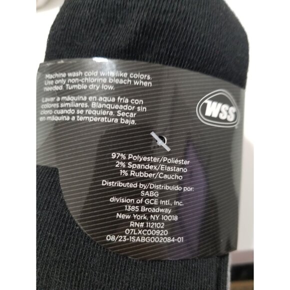 WSS ATHLETIC 10 Pack No Show - Youth Size Medium - Picture 6 of 6